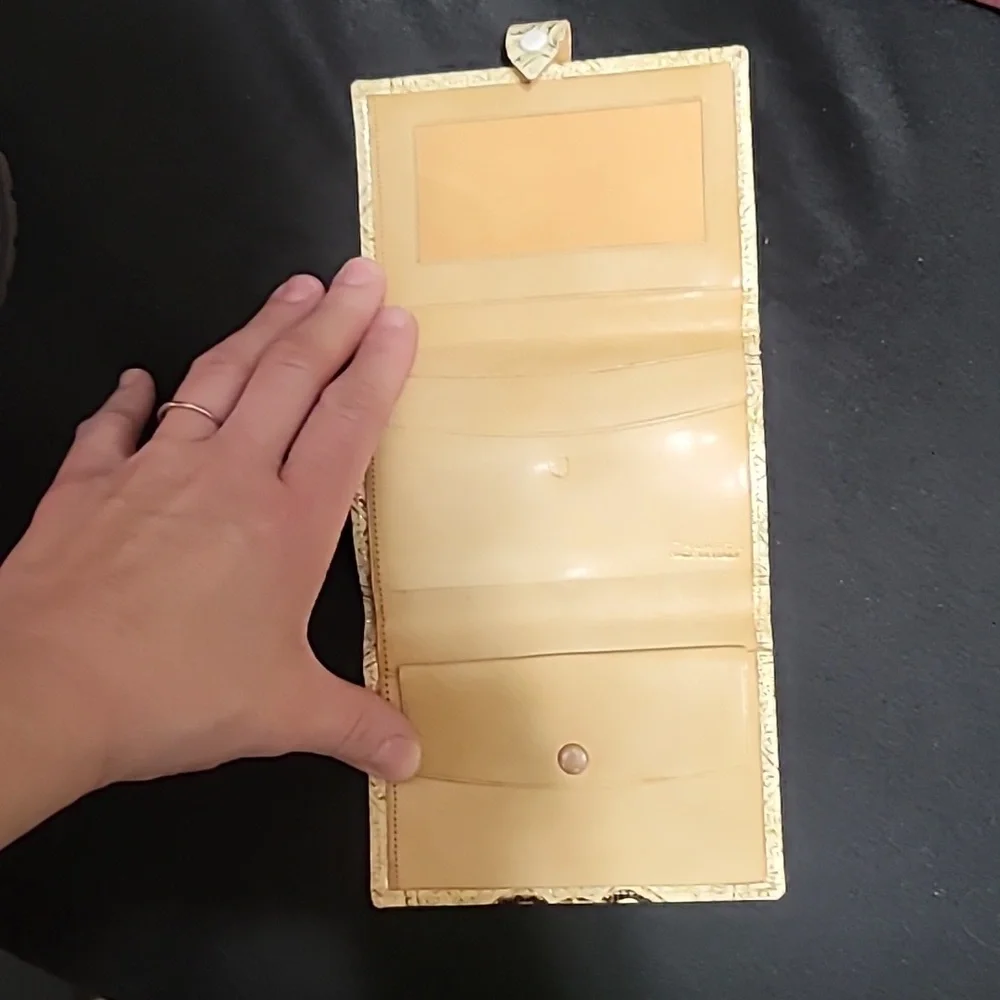 Italarts Gold Vintage Wallet Made In Italy - Picture 3 of 9